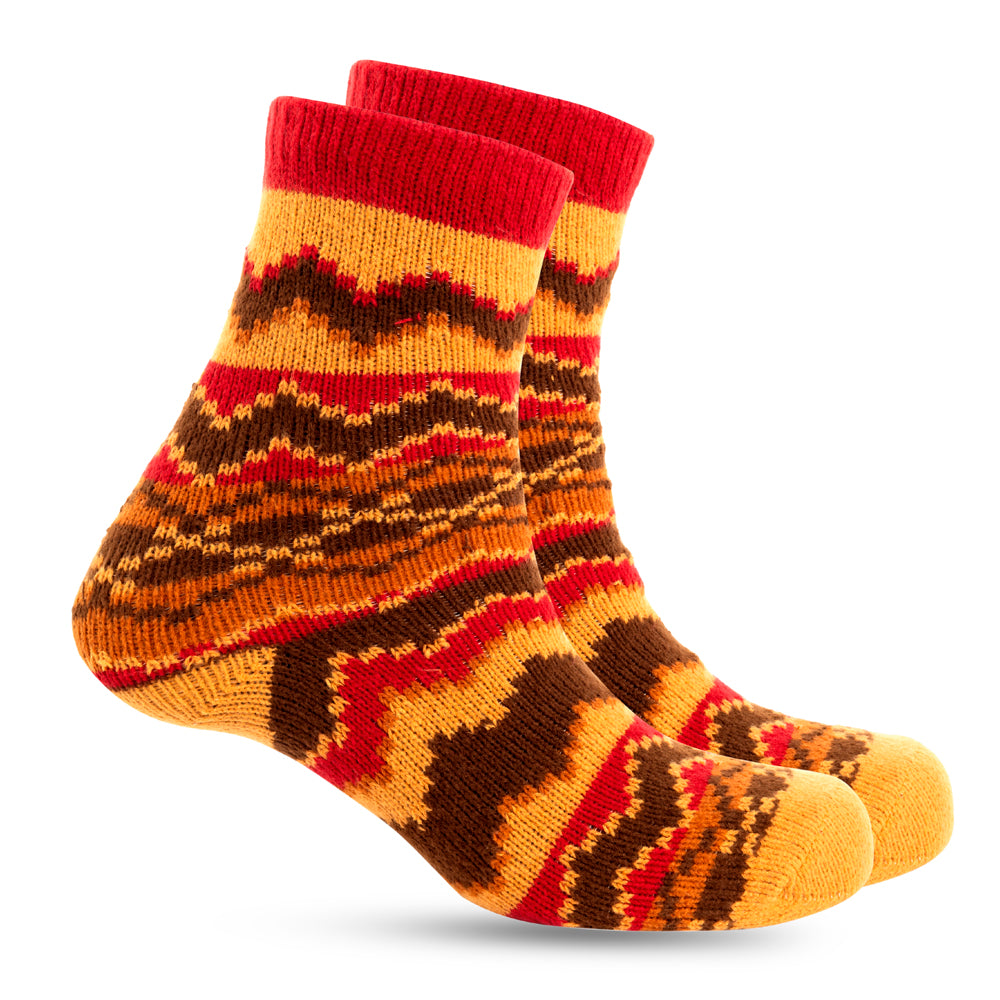 Sunset Ridge Patterned Socks - Myra USA