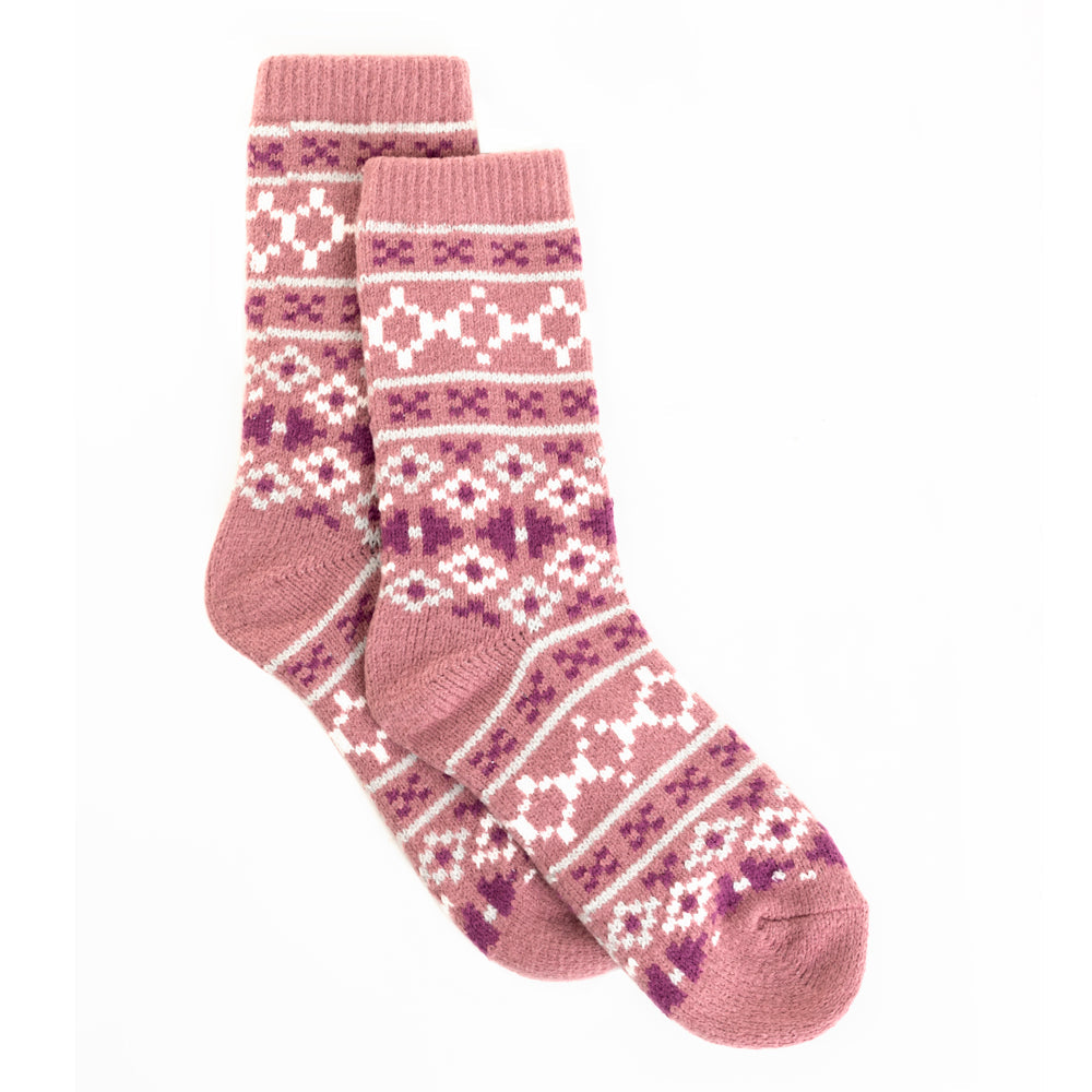 Lingenberry Pattern Socks - Myra USA