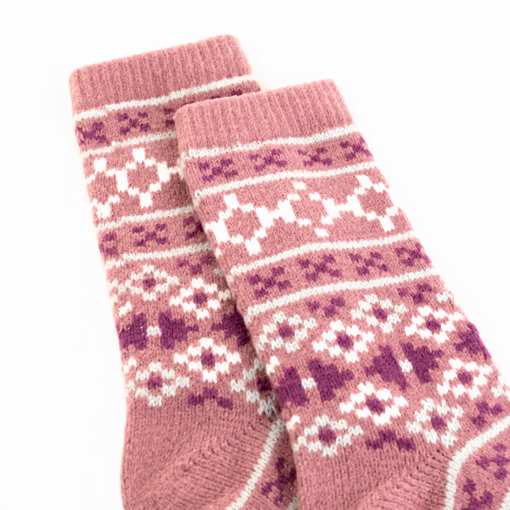 Lingenberry Pattern Socks - Myra USA