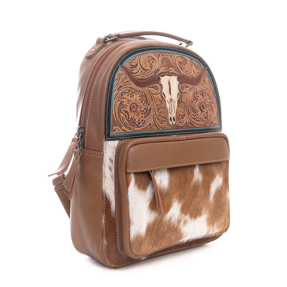 Steer Creek Hand-Tooled Bag - Myra USA