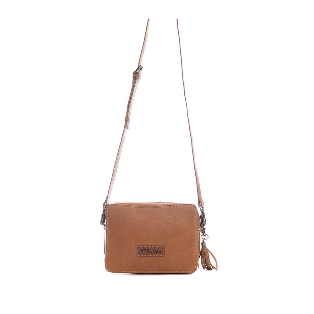 Age of the Steer Small Hand-Tooled Bag - Myra USA