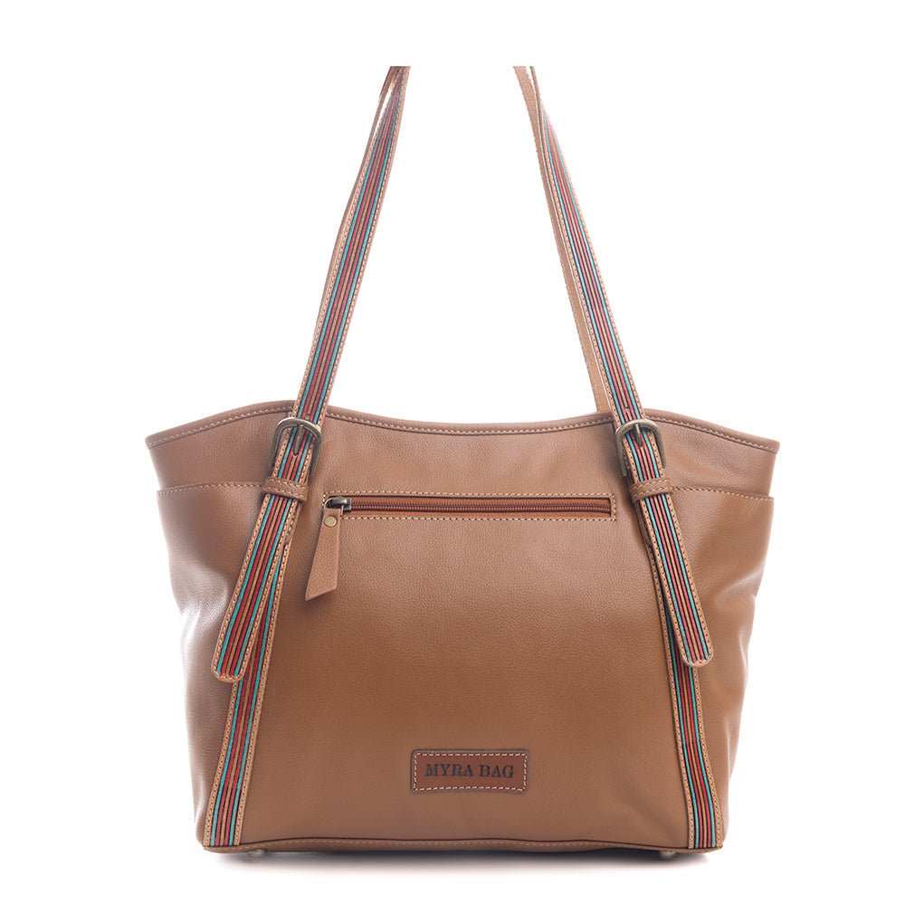 Age of the Steer Hand-Tooled Bag - Myra USA