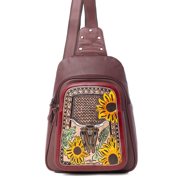 Sunflower Steer Sling Bag - Myra USA