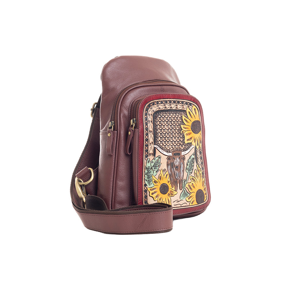 Sunflower Steer Sling Bag - Myra USA