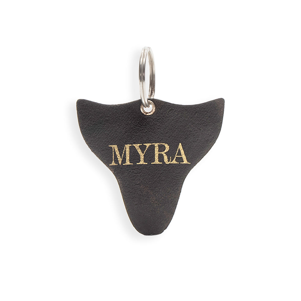 Dusty Winds Hand-tooled Leather Key Fob - Myra USA