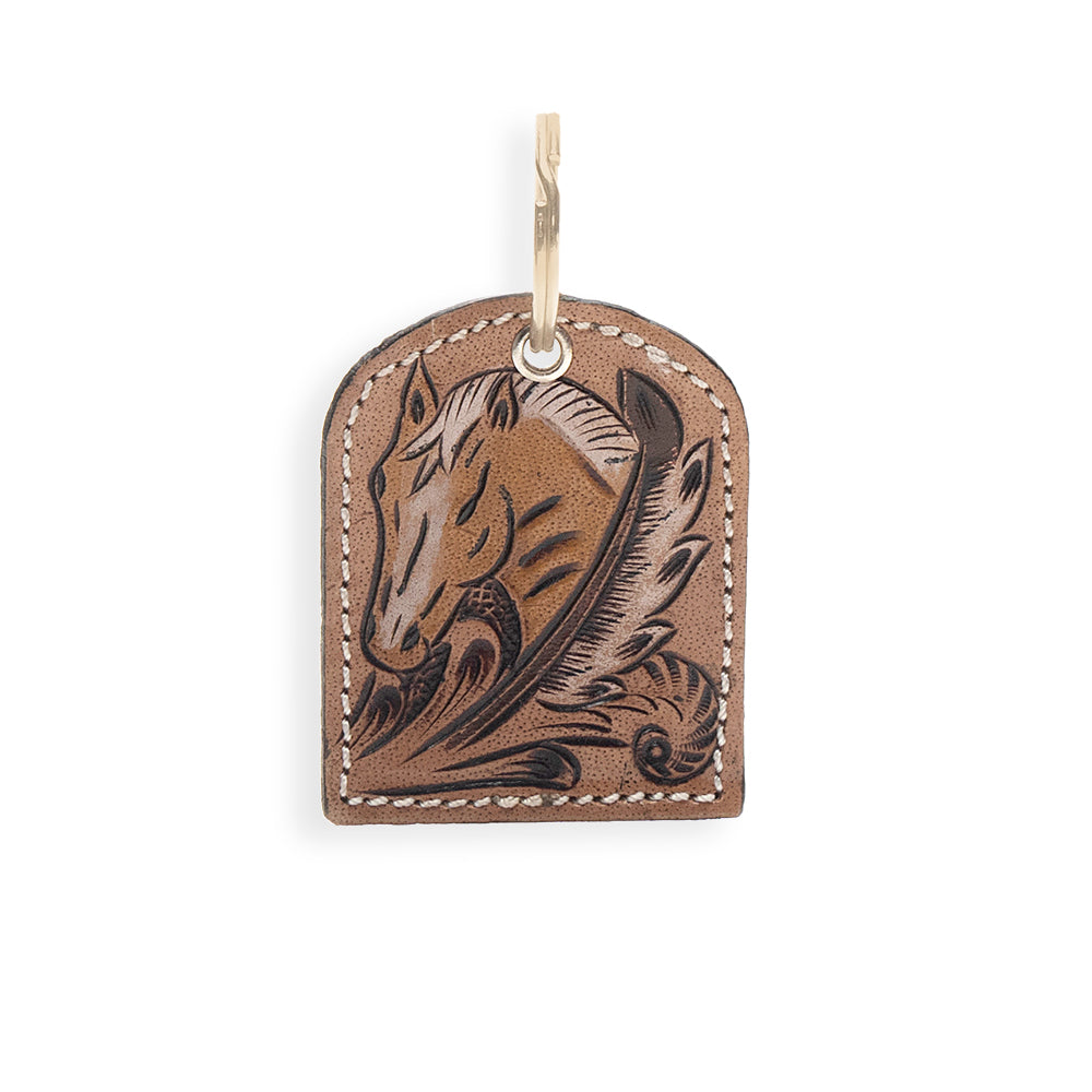 Stallion Spirit Leather Key Fob - Myra USA