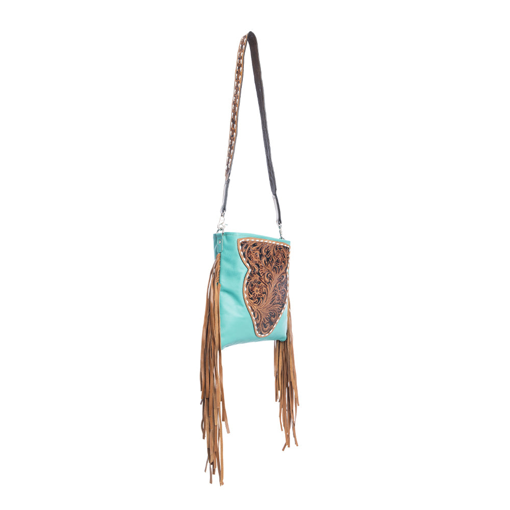 Terra Donna Concealed-Carry Bag in Turquoise - Myra USA