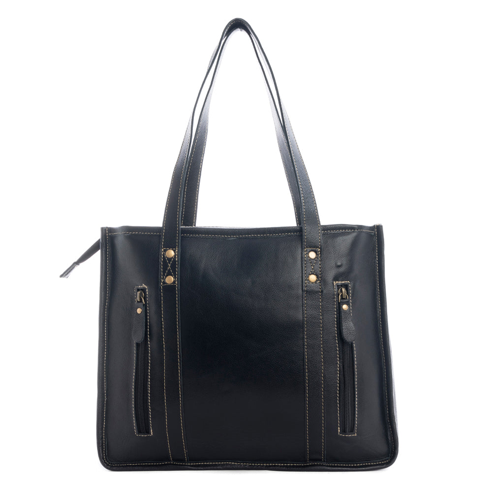 Questa Mesa Concealed-Carry Bag in Coal - Myra USA