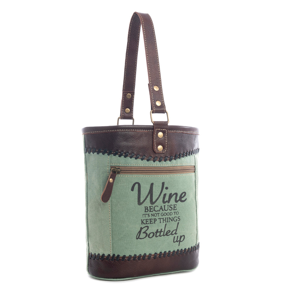 Bottled Up Double Wine Bag - Myra USA