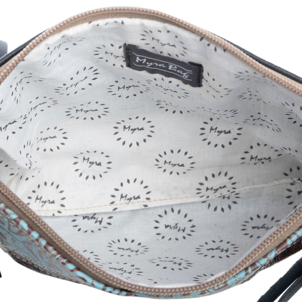 Mescalaro Hill Leather & Hairon Bag in Coal - Myra USA