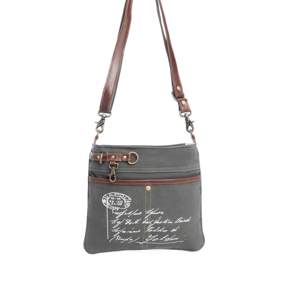 Quill Pen in Hand Small Crossbody Bag - Myra USA