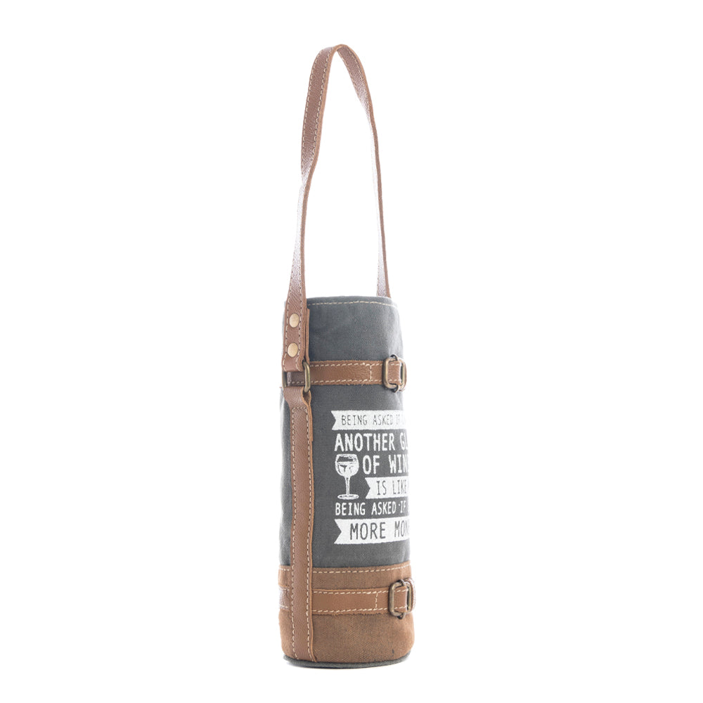 Another Glass Wine Bottle Bag - Myra USA