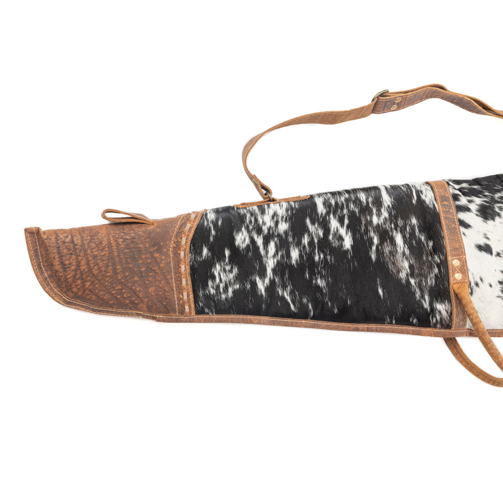 Wildhorn Hunter’s Leather Rifle Case in Smoky Hide - Myra USA