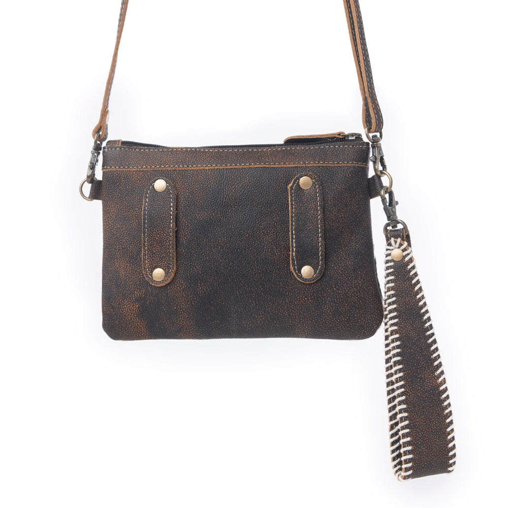 Eye of the Goddess Crossbody Bag in Black - Myra USA