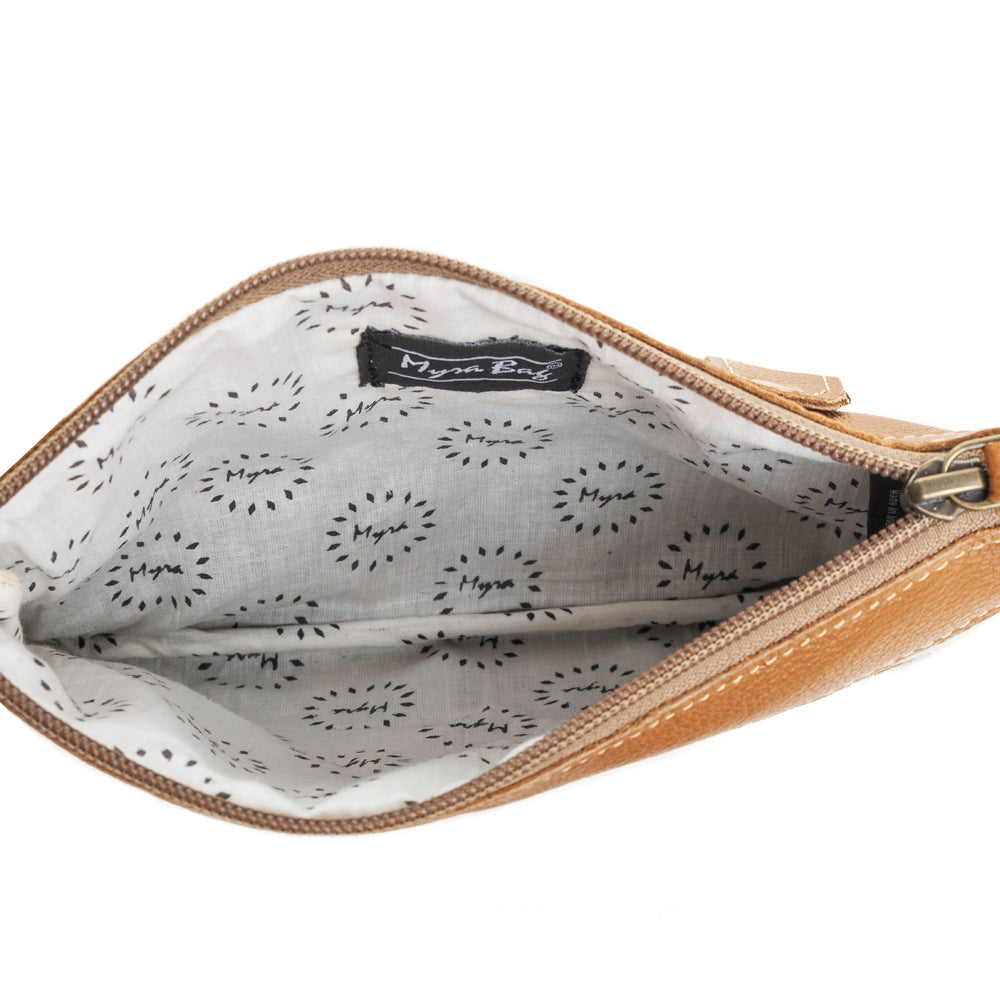 Eye of the Goddess Crossbody Bag in Caramel - Myra USA