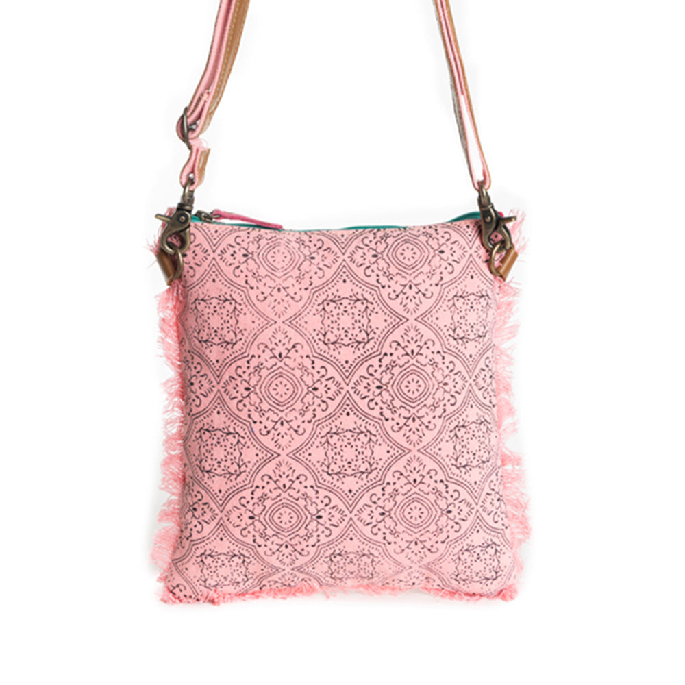 Triple Fork Ranch Crosbbody Bag in Rose - Myra USA