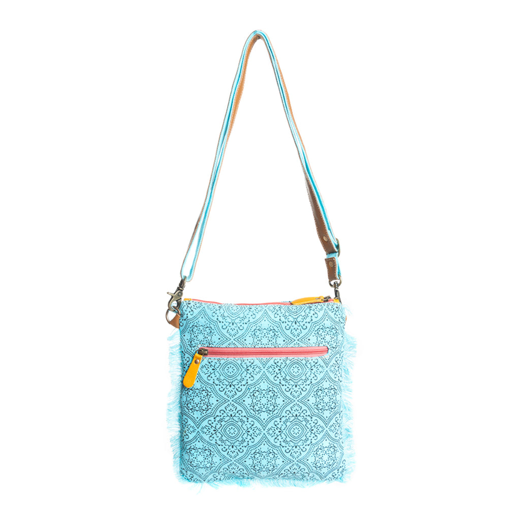 Triple Fork Ranch Crosbbody Bag in Turquoise - Myra USA
