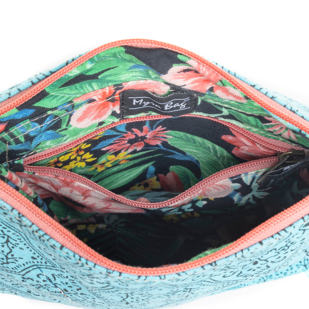Triple Fork Ranch Crosbbody Bag in Turquoise - Myra USA