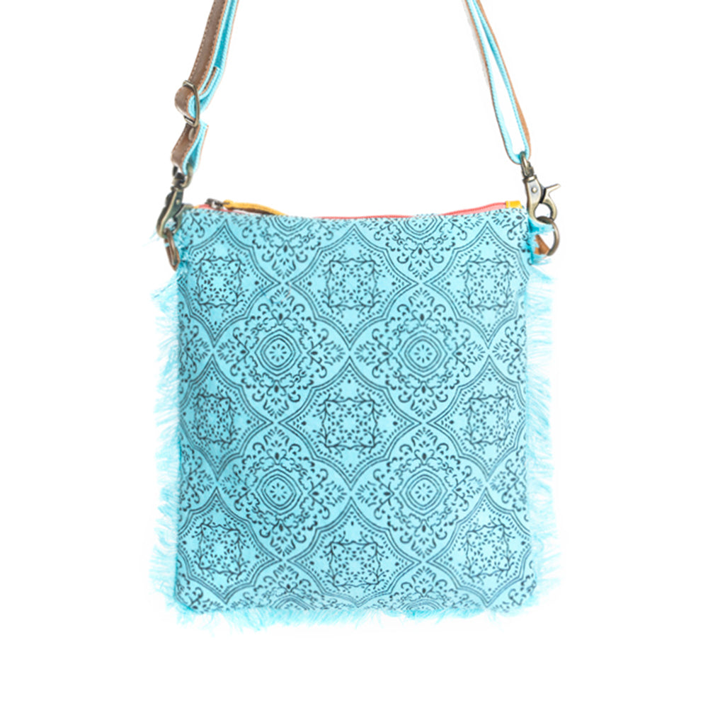 Triple Fork Ranch Crosbbody Bag in Turquoise - Myra USA