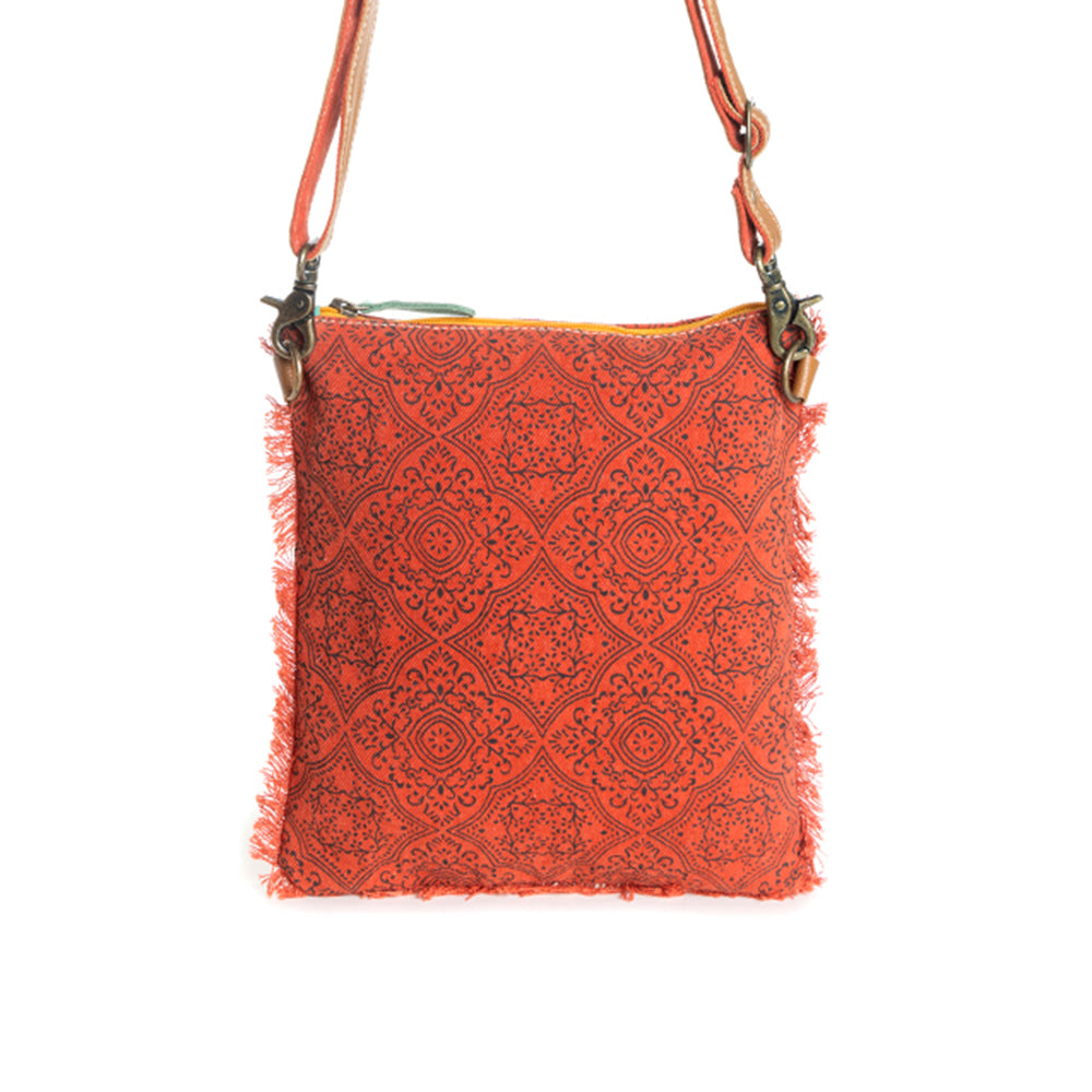 Triple Fork Ranch Crosbbody Bag in Scarlet - Myra USA