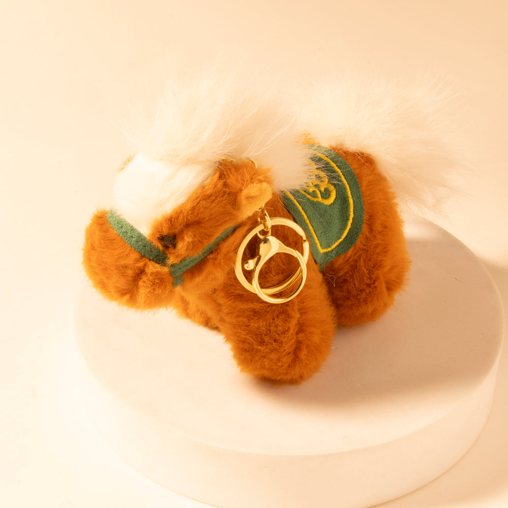 Western Whimsy Horse Bag Charm in Brown - Myra USA