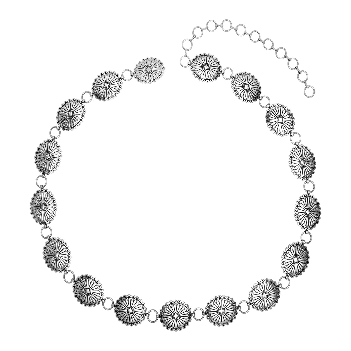 Myra Concho Trail Chain Belt for Women - Myra USA