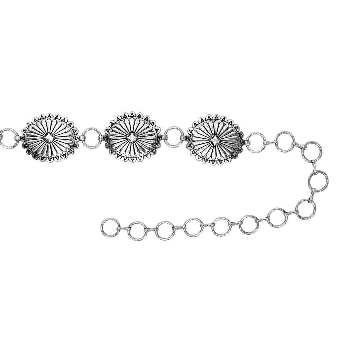 Myra Concho Trail Chain Belt for Women - Myra USA