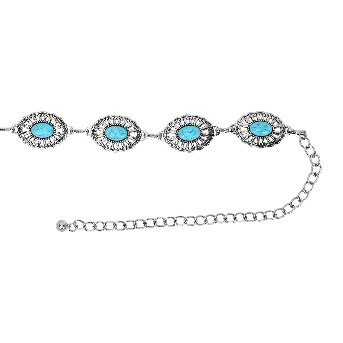 Myra Ranchera Stone Chain Belt for Women - Myra USA