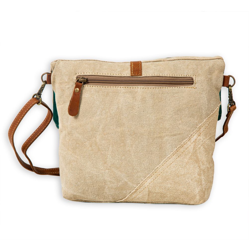 Burlander Patch Teal Small & Crossbody Bag - Myra USA