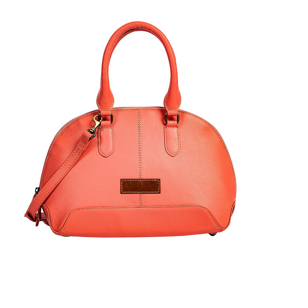 Emmylou Pass Hand-Tooled Bag in Salmon - Myra USA