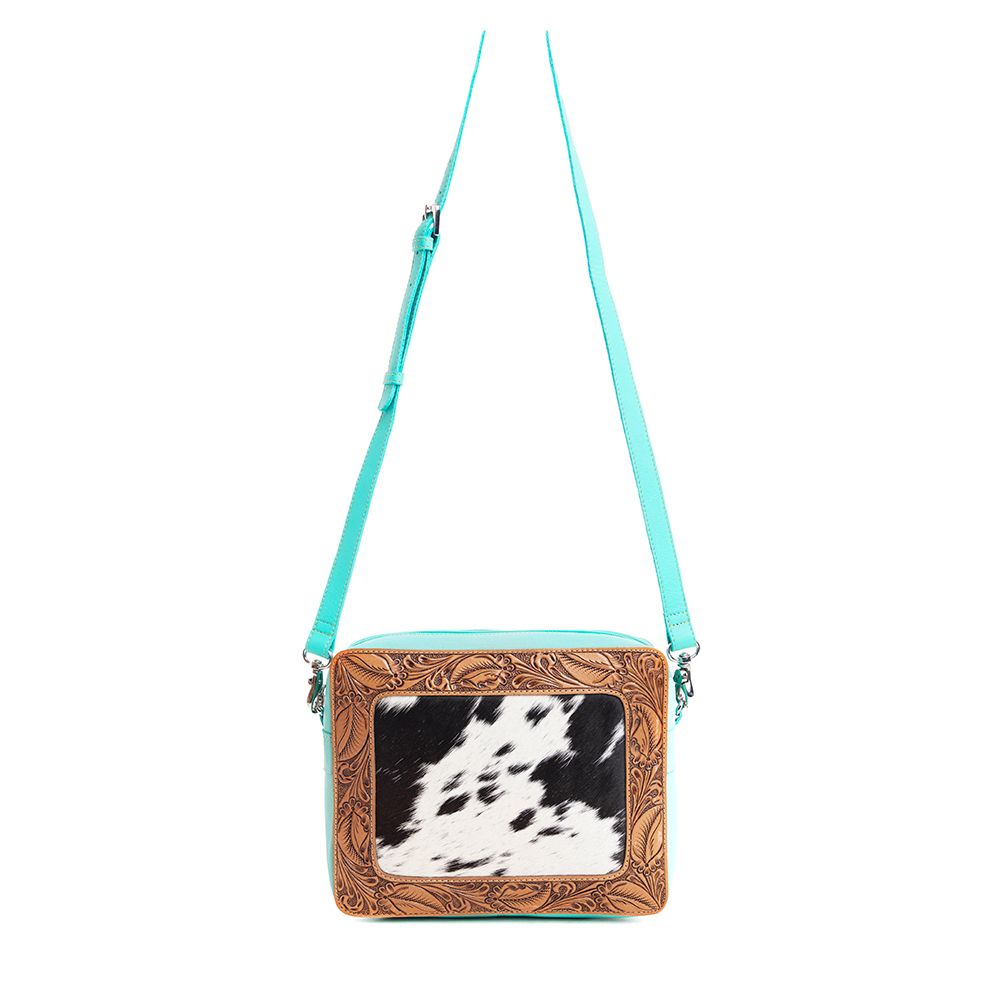 Highstone Small Hand-Tooled Bag - Myra USA