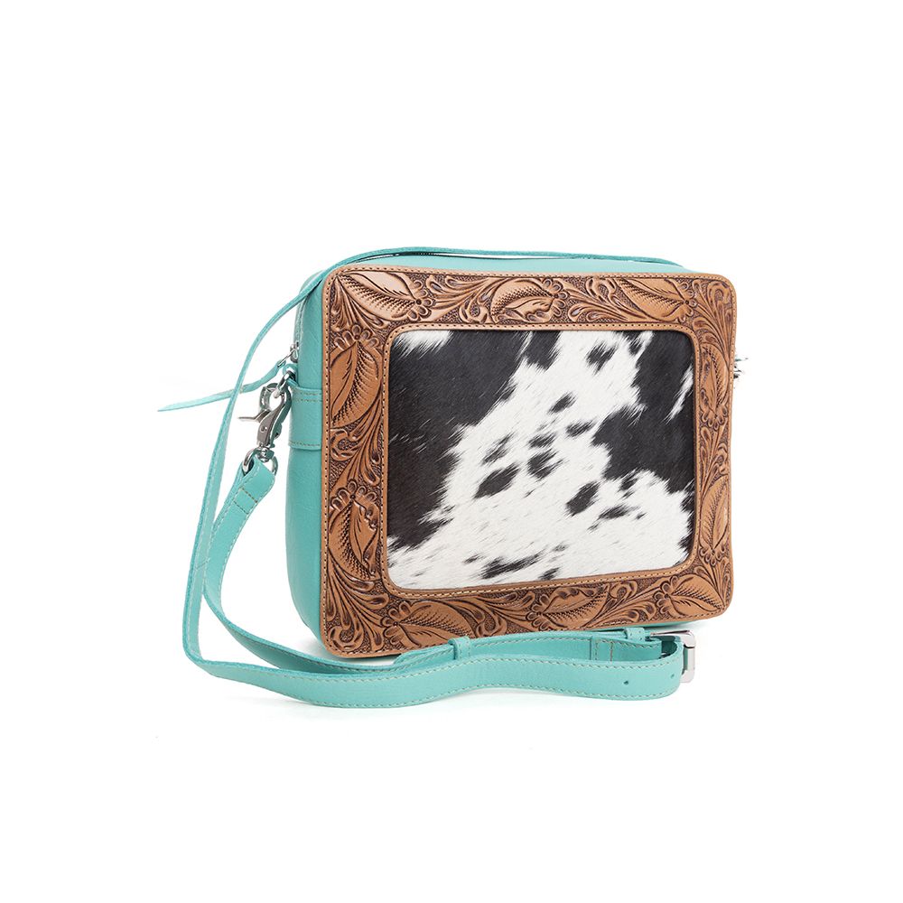 Highstone Small Hand-Tooled Bag - Myra USA
