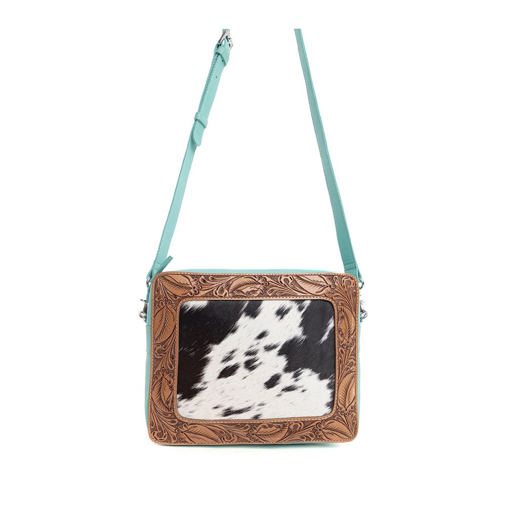 Highstone Small Hand-Tooled Bag - Myra USA