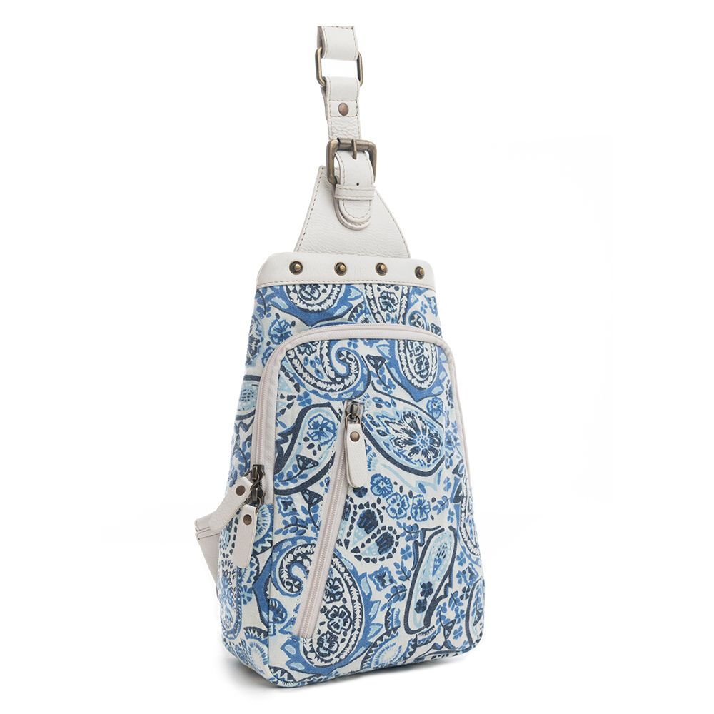 My Shade of Blue Sling Bag - Myra USA