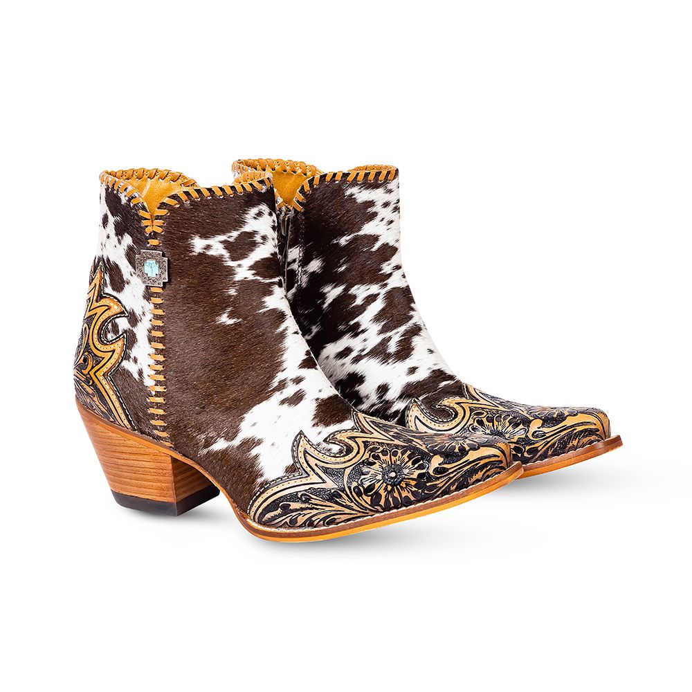 Margie Hair-On Hide Boots - Myra USA