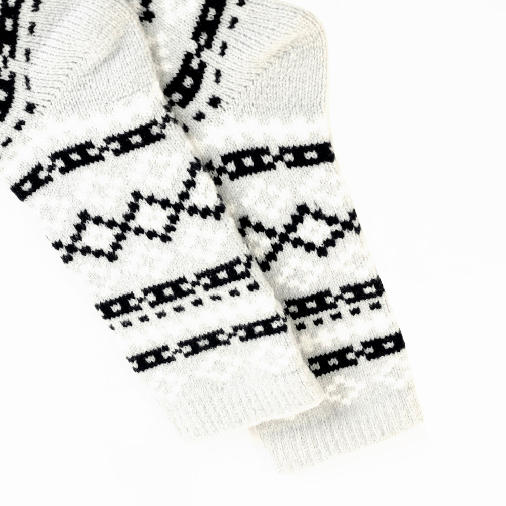 White Fox Patterned Sock - Myra USA