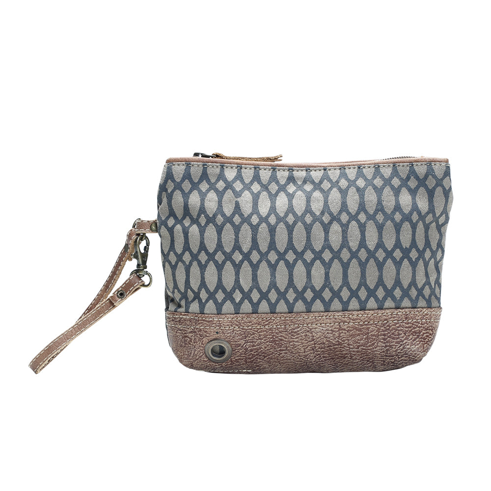 Honey Bee Print Pouch - Myra Bags