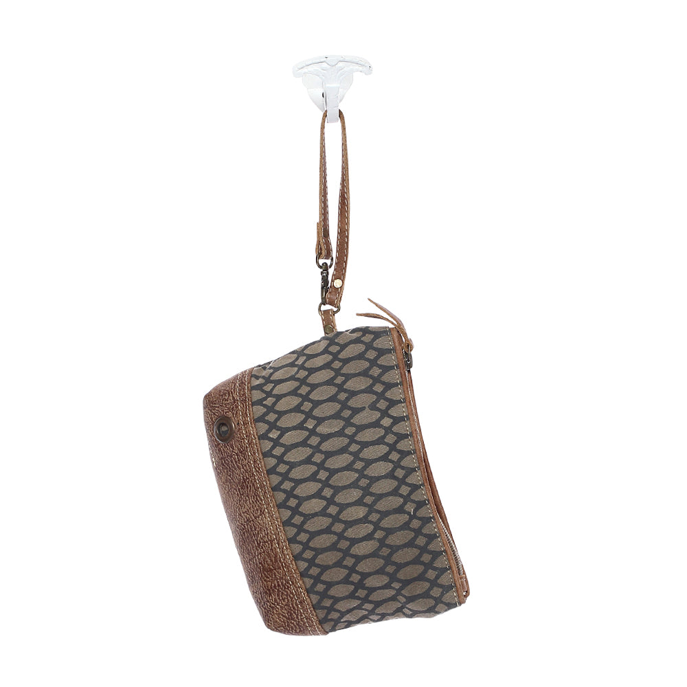 Honey Bee Print Pouch - Myra Bags