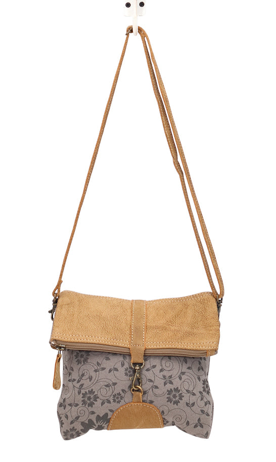 Teal And Tan Small & Cross Body Bag - MyraUSA