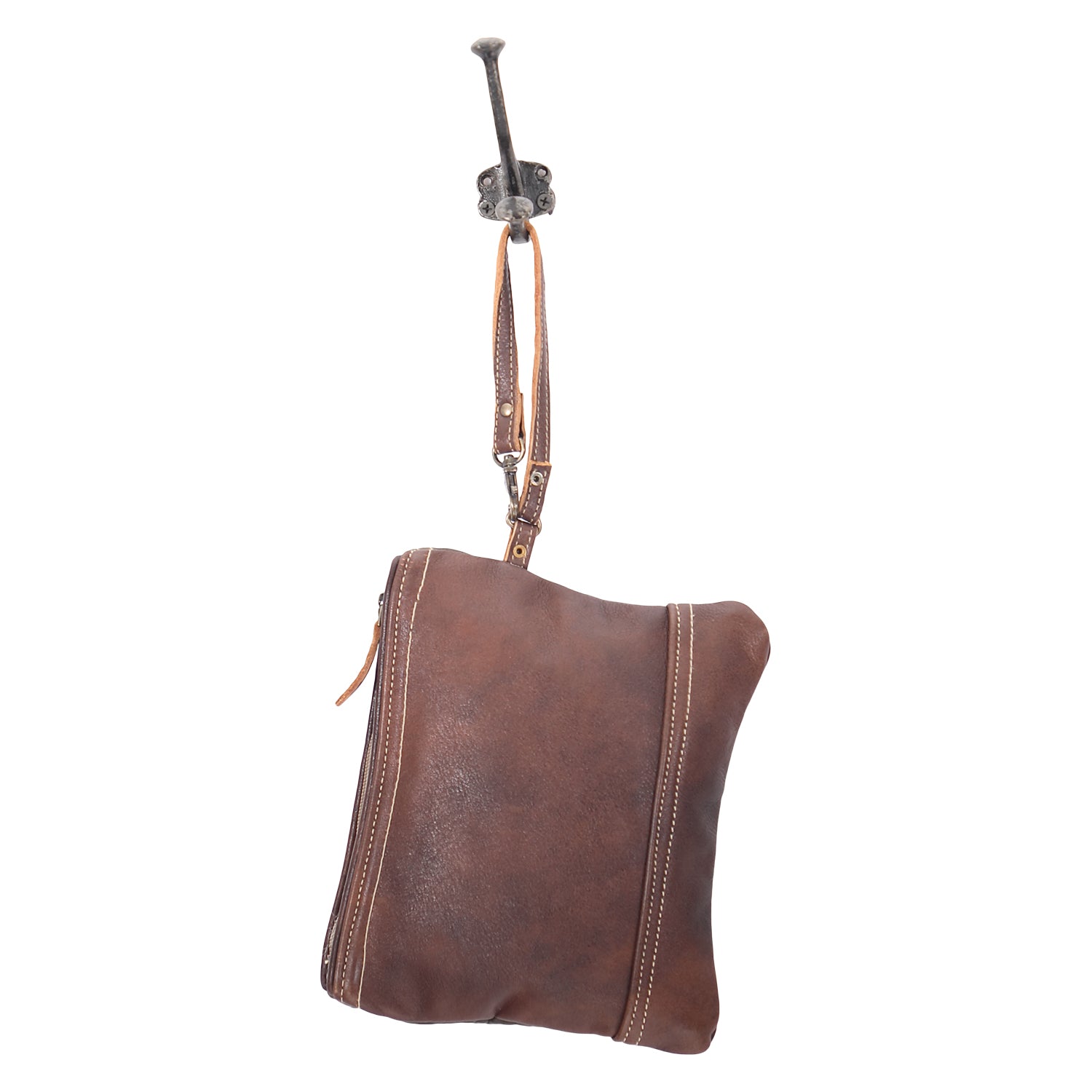 GREENISH CLASSIO POUCH - MyraUSA
