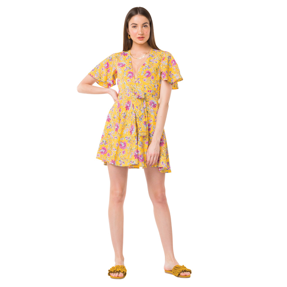 Flowery Extravaganza Dress - MyraUSA