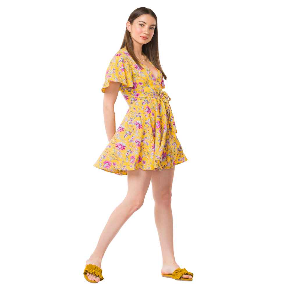 Flowery Extravaganza Dress