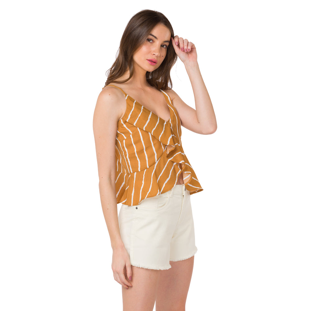 Flounce Top With Chic - MyraUSA