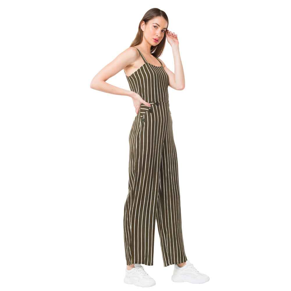 Olive Charm Jumpsuit