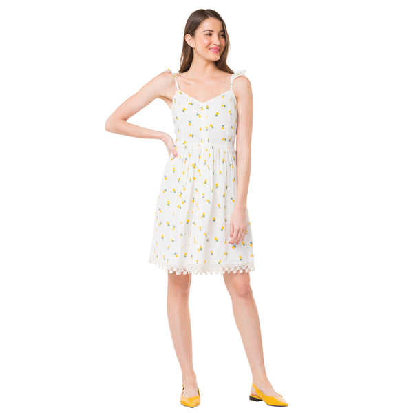 Lacey Imprints Dress - MyraUSA