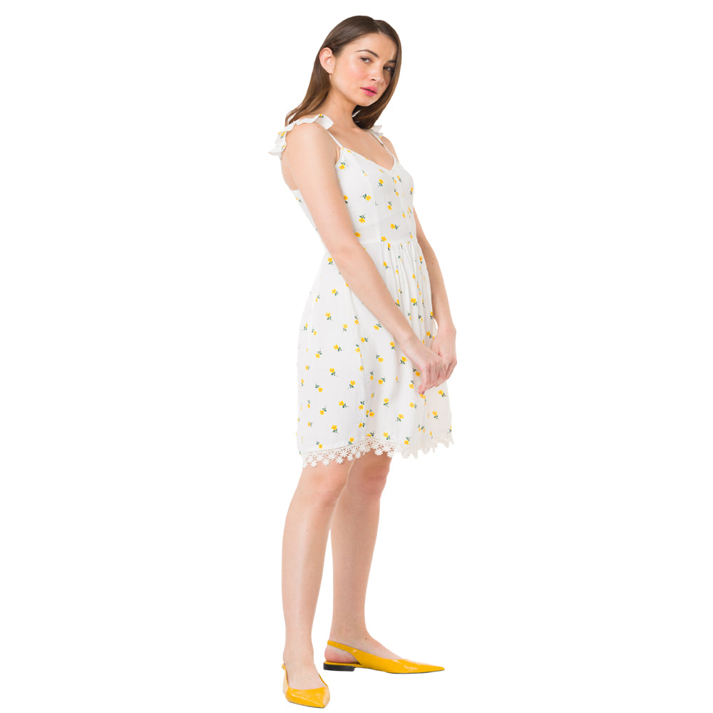 Lacey Imprints Dress - MyraUSA