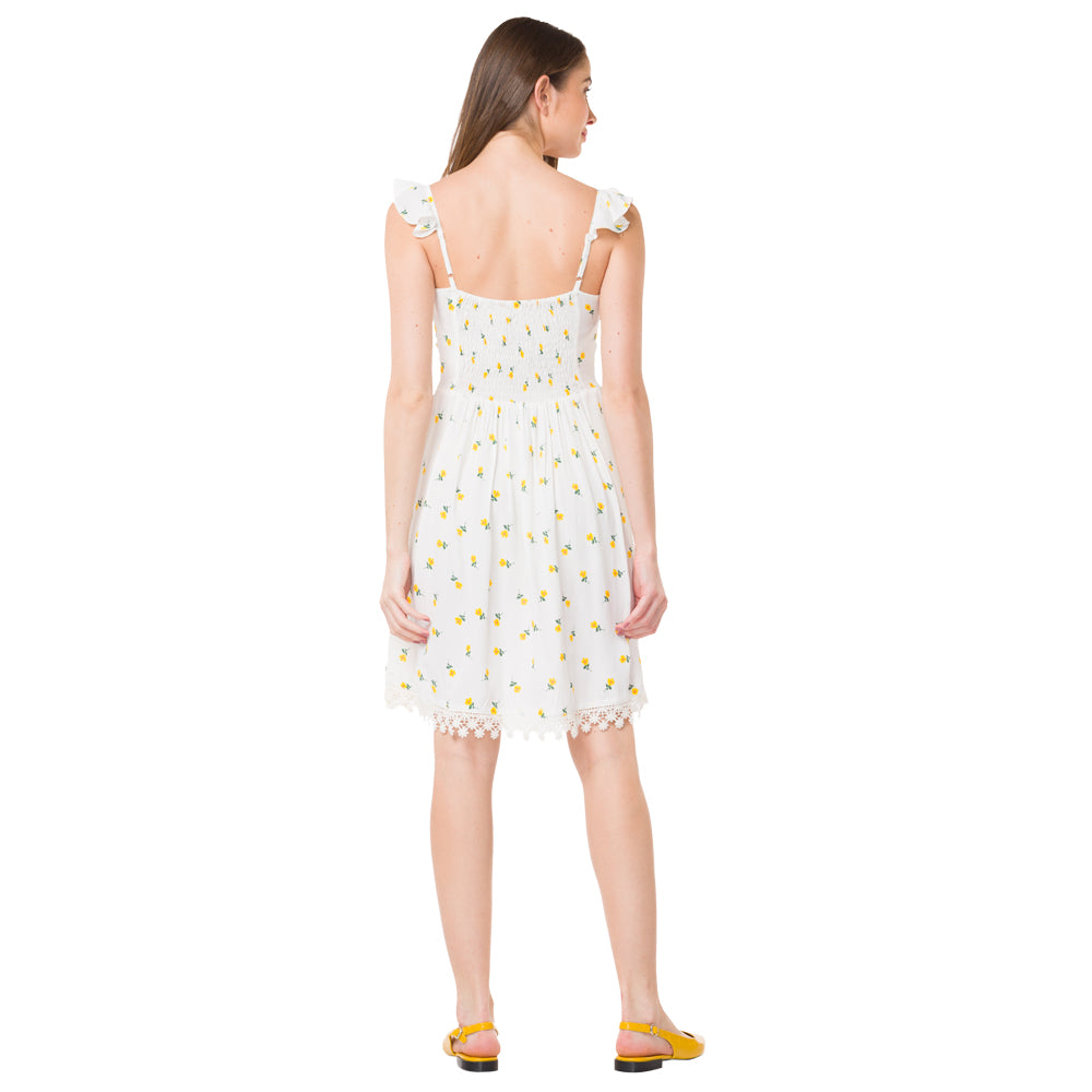 Lacey Imprints Dress - MyraUSA