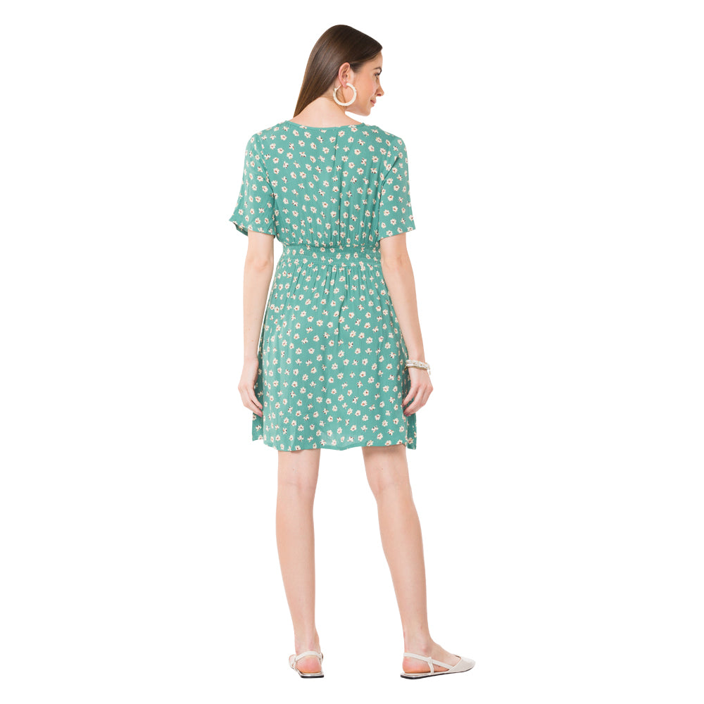 Green Grandeur Dress - MyraUSA
