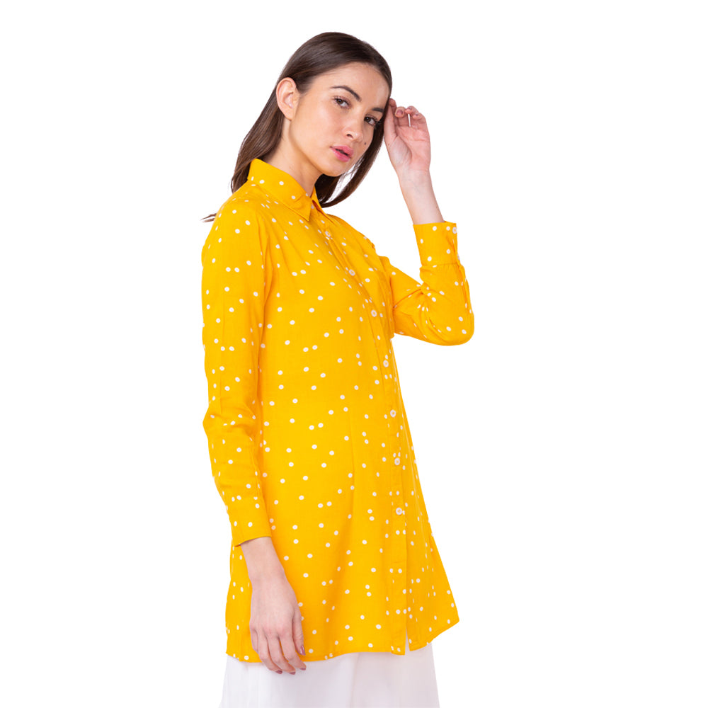 Polka Cheer Long Shirt - MyraUSA
