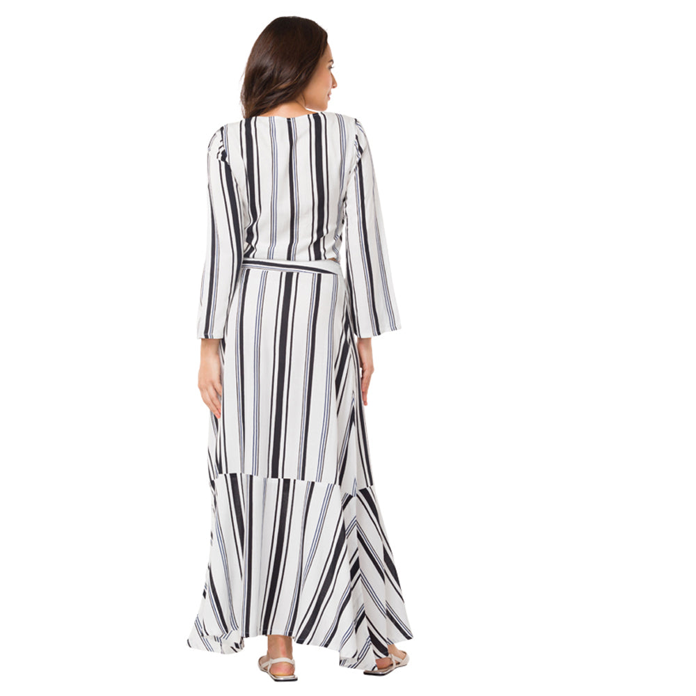 Streaky Smudgy Top and Skirt - MyraUSA